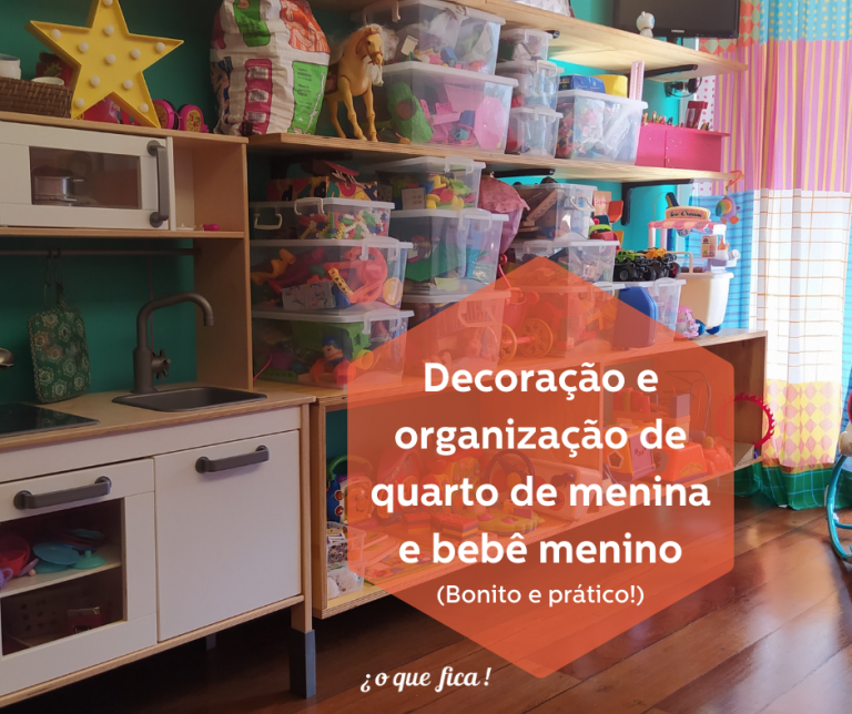 decoração e organização de quarto de menina e menino